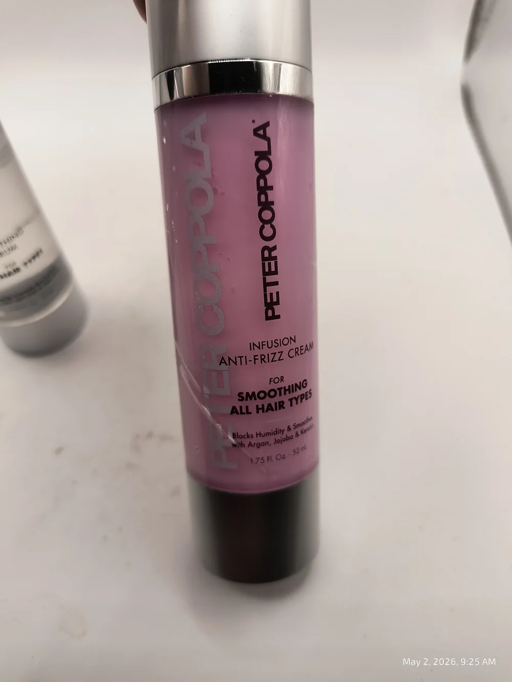 PETER COPPOLA Smoothing Hair Serum & Anti-Frizz Cream 1.75oz Each Unused